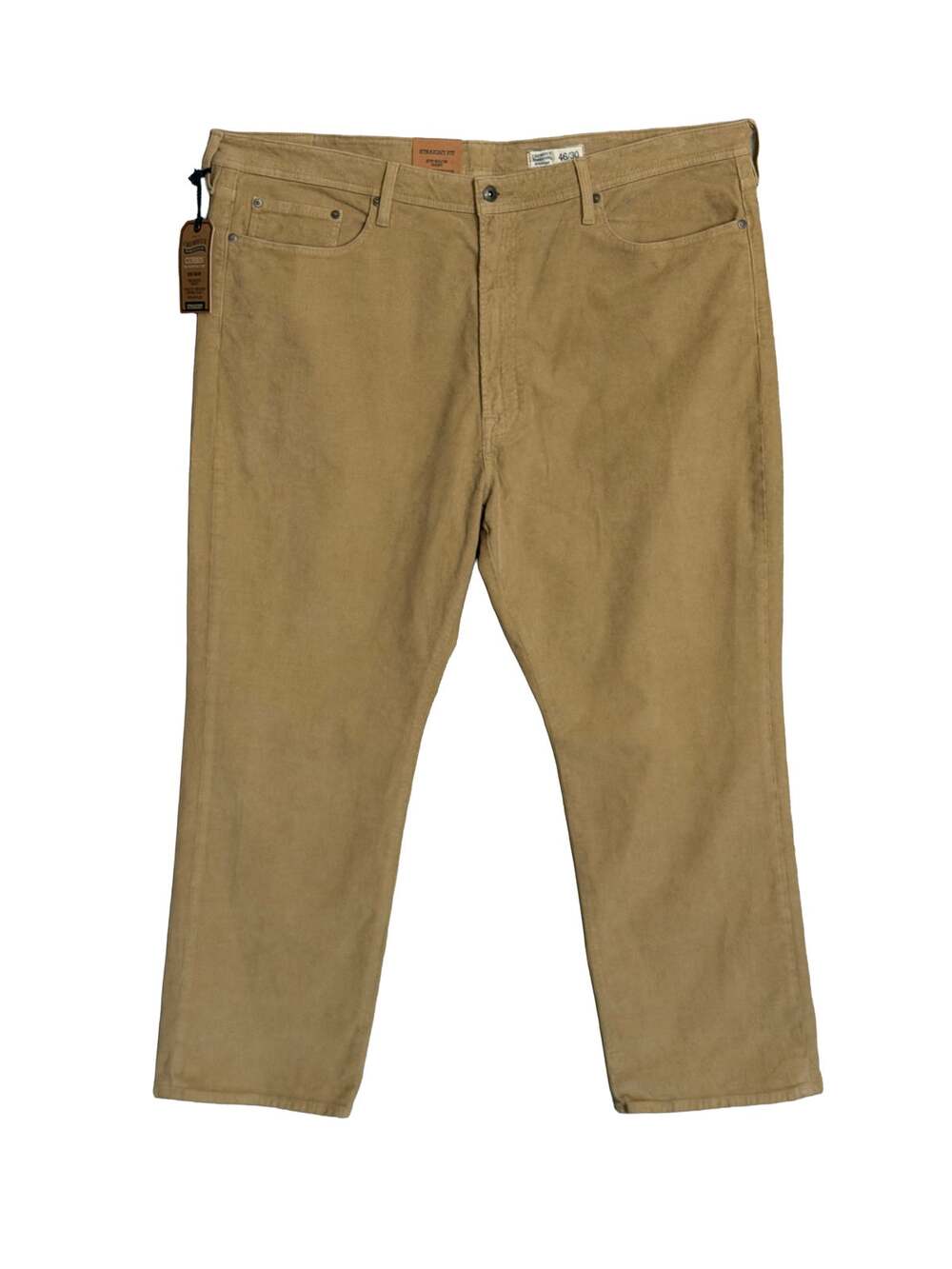 Daniel Cremieux Corduroy Pants Men's 44"x30" Straight Fit Stretch Wheat NWT